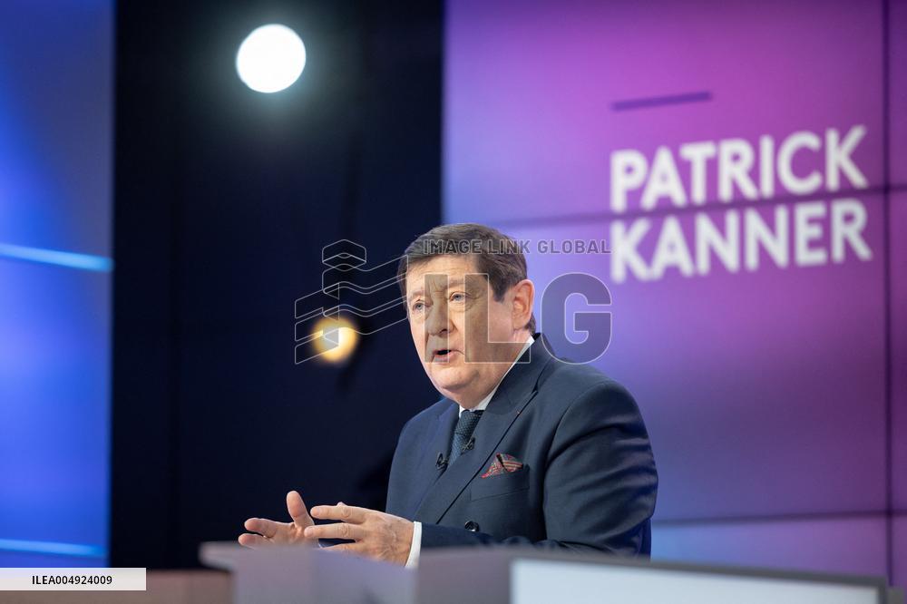 Patrick Kanner on DImanche En Politique - Paris AJ