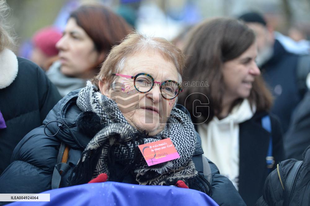 March Against Violence Against Women - Paris