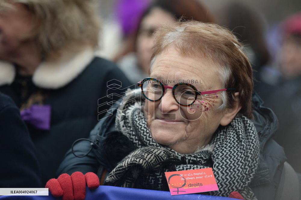 March Against Violence Against Women - Paris