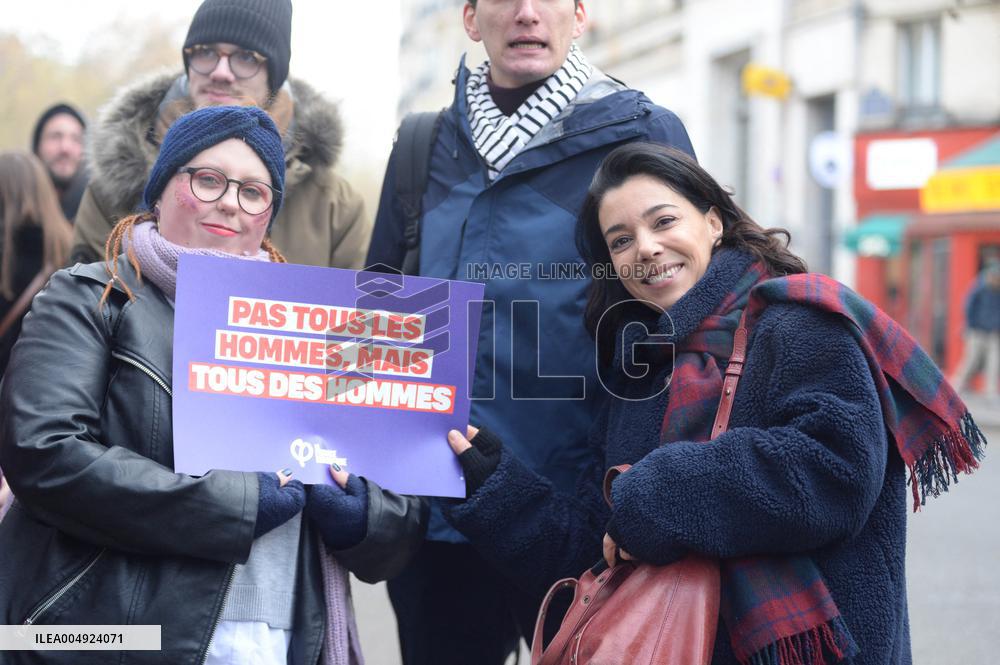 March Against Violence Against Women - Paris
