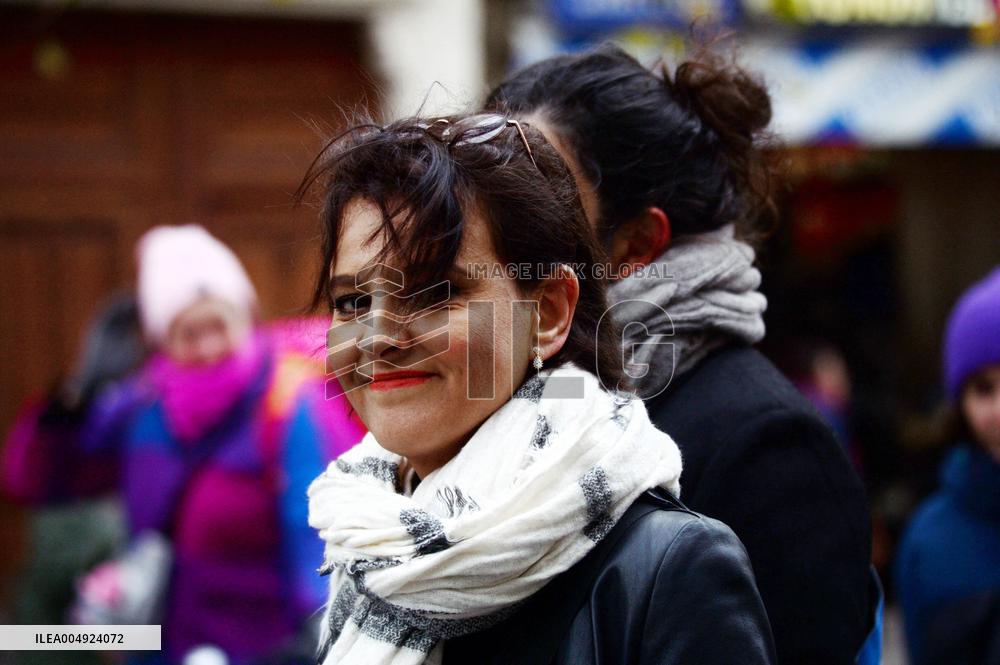 March Against Violence Against Women - Paris