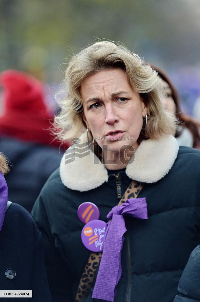 March Against Violence Against Women - Paris