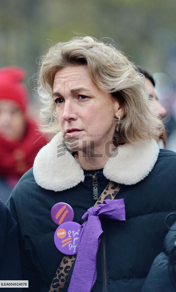 March Against Violence Against Women - Paris