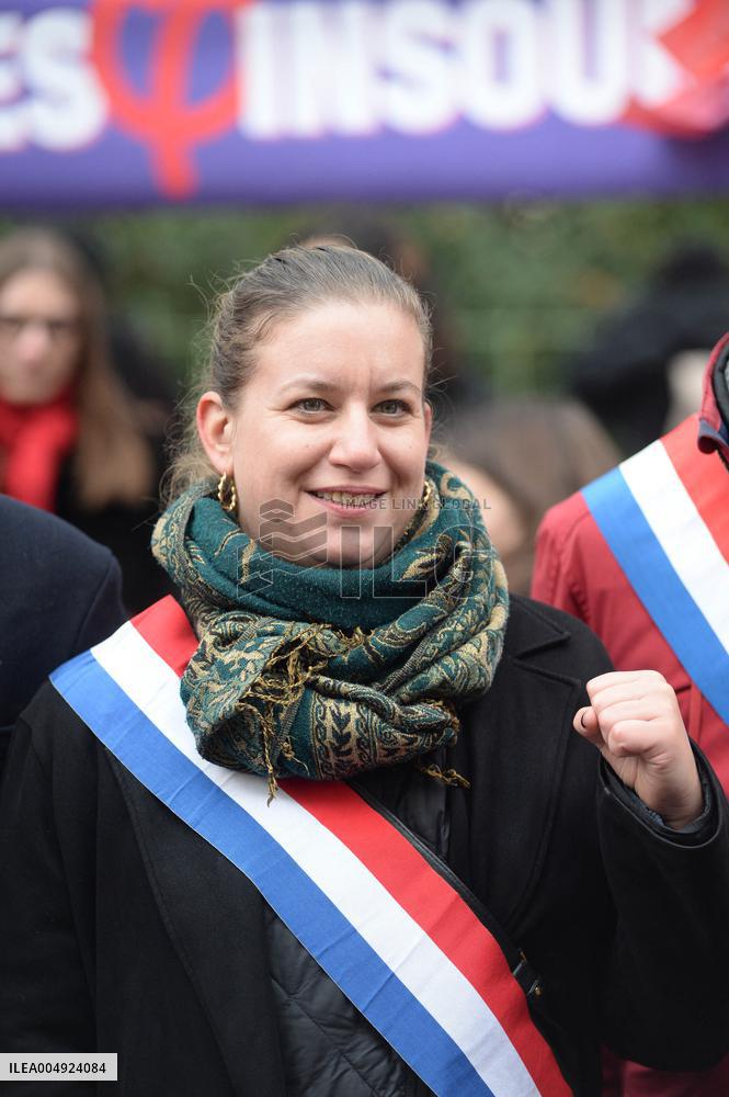 March Against Violence Against Women - Paris