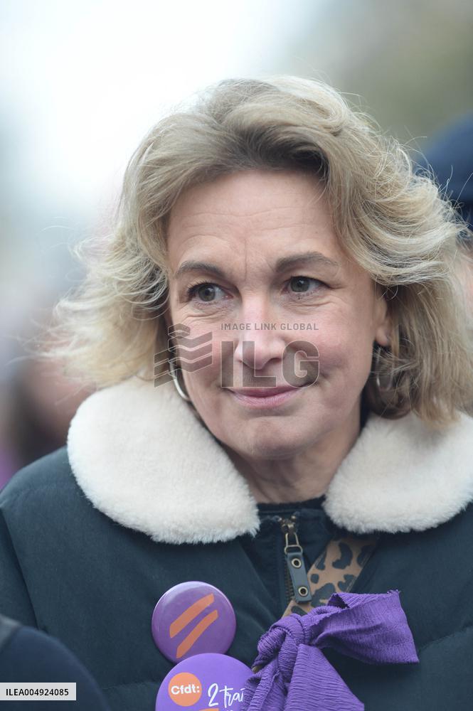 March Against Violence Against Women - Paris