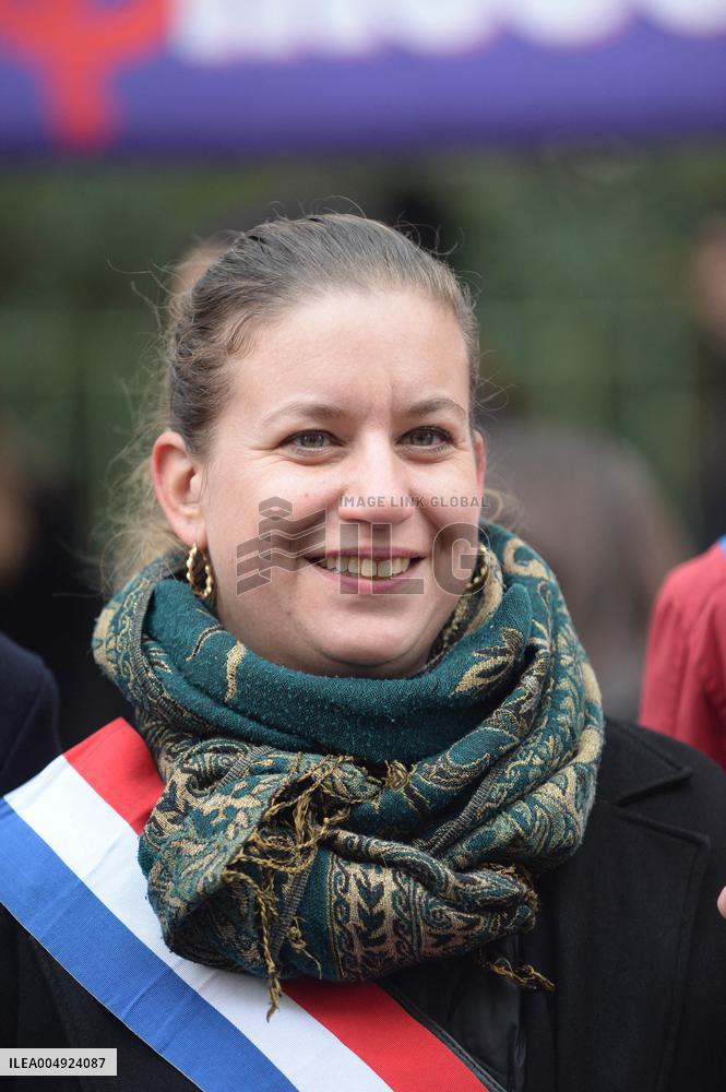 March Against Violence Against Women - Paris