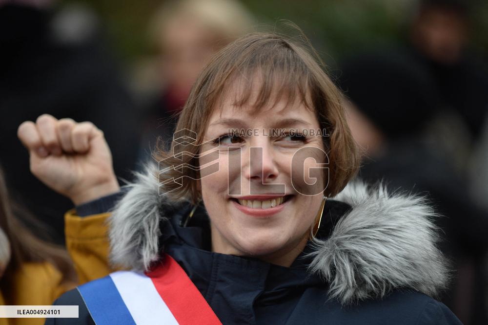 March Against Violence Against Women - Paris