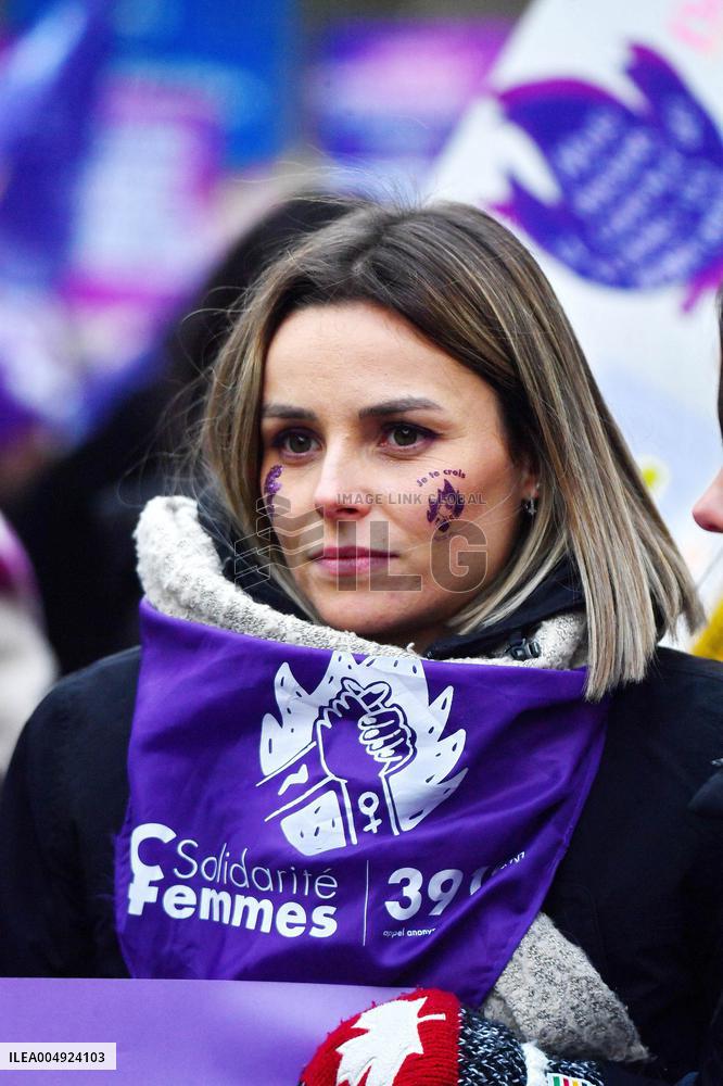 March Against Violence Against Women - Paris