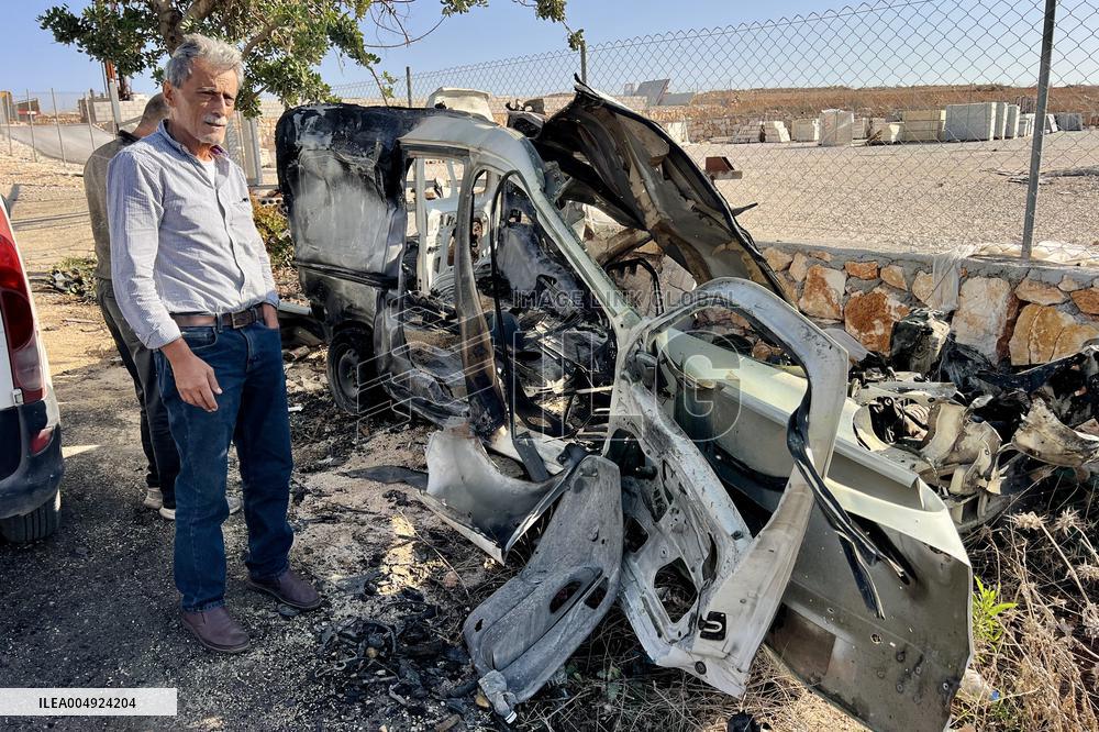 Israeli Strike Hits Car Killing 1 And Injuring 5 - Lebanon