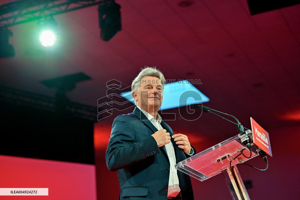 Fabien Roussel At PCF Meeting - Marseille