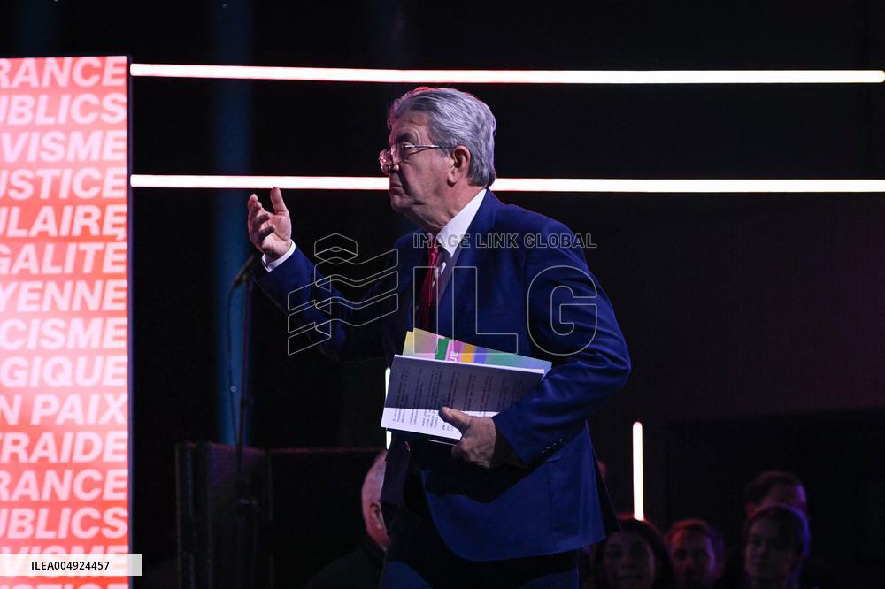 Jean-Luc Melenchon speech at Municipal conventions of LFI in Paris FA