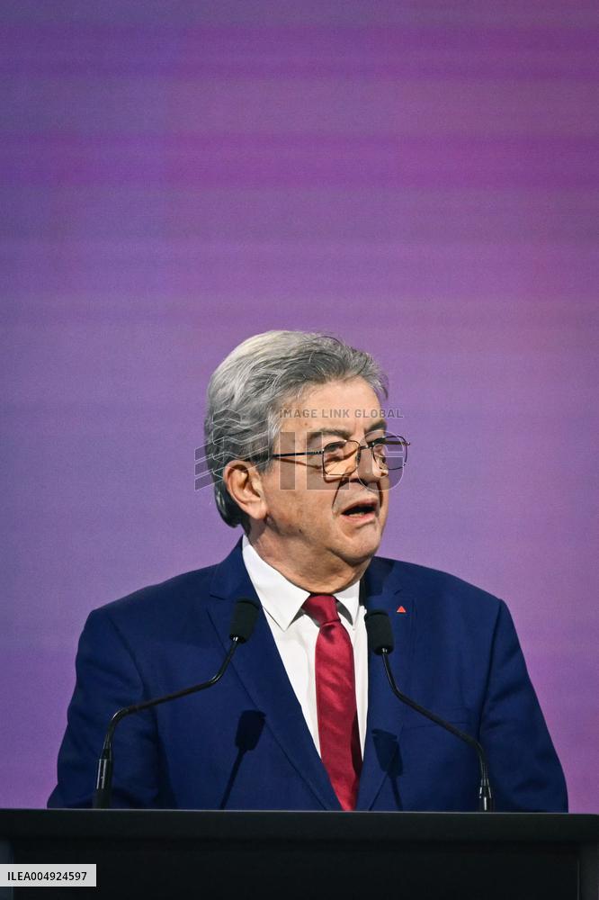 Jean-Luc Melenchon speech at Municipal conventions of LFI in Paris FA