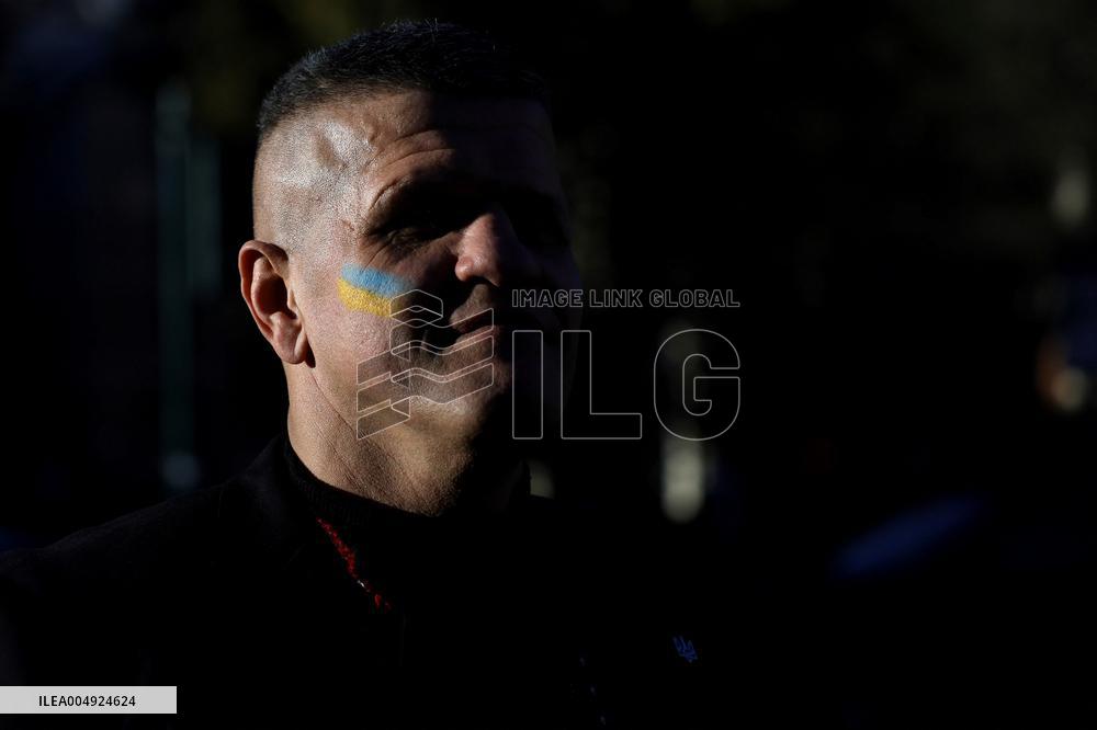 Demonstration In Support Of Ukraine - Rome