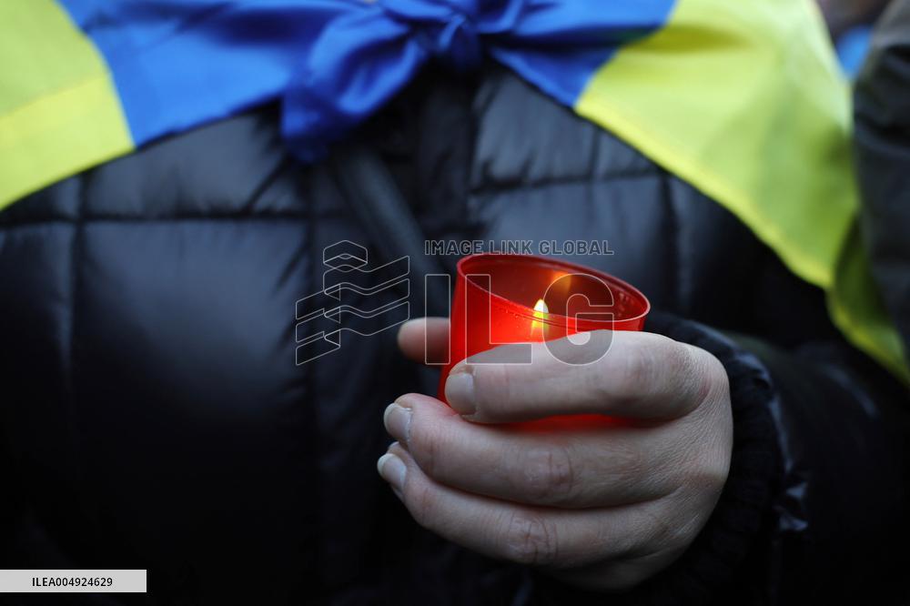 Demonstration In Support Of Ukraine - Rome