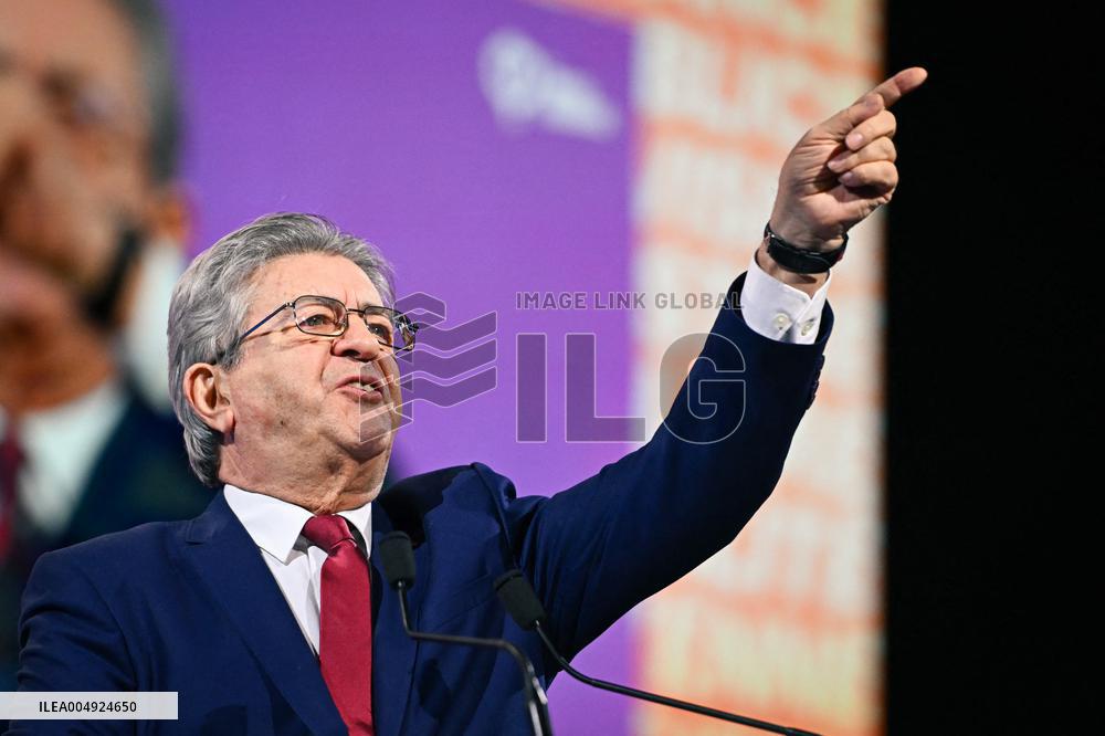 Jean-Luc Melenchon speech at Municipal conventions of LFI in Paris FA