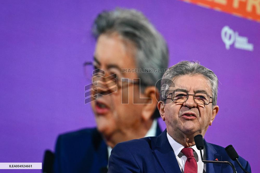 Jean-Luc Melenchon speech at Municipal conventions of LFI in Paris FA