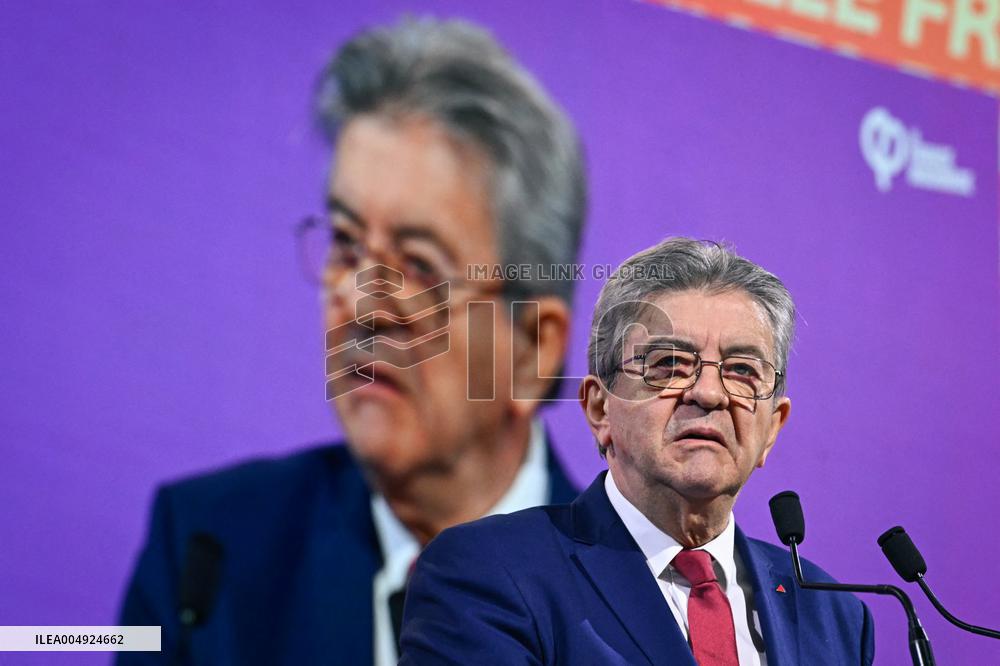 Jean-Luc Melenchon speech at Municipal conventions of LFI in Paris FA