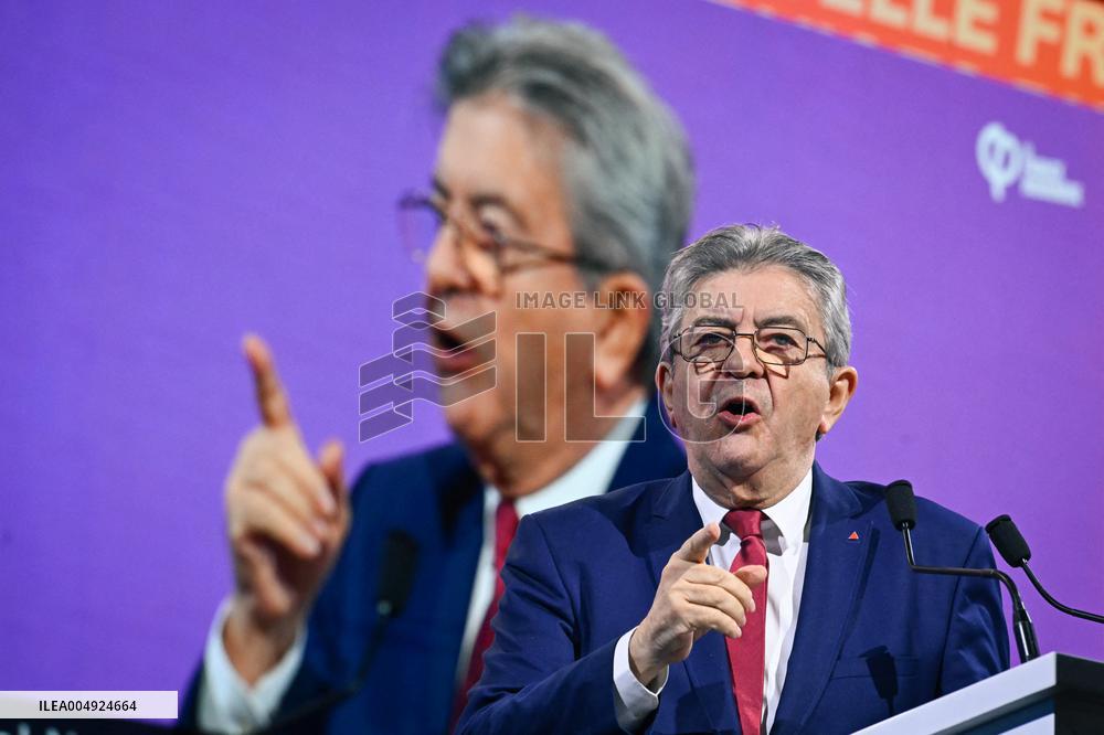 Jean-Luc Melenchon speech at Municipal conventions of LFI in Paris FA