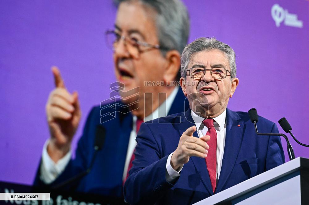 Jean-Luc Melenchon speech at Municipal conventions of LFI in Paris FA