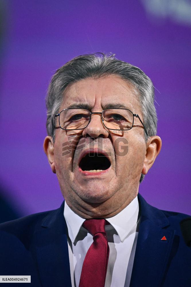 Jean-Luc Melenchon speech at Municipal conventions of LFI in Paris FA