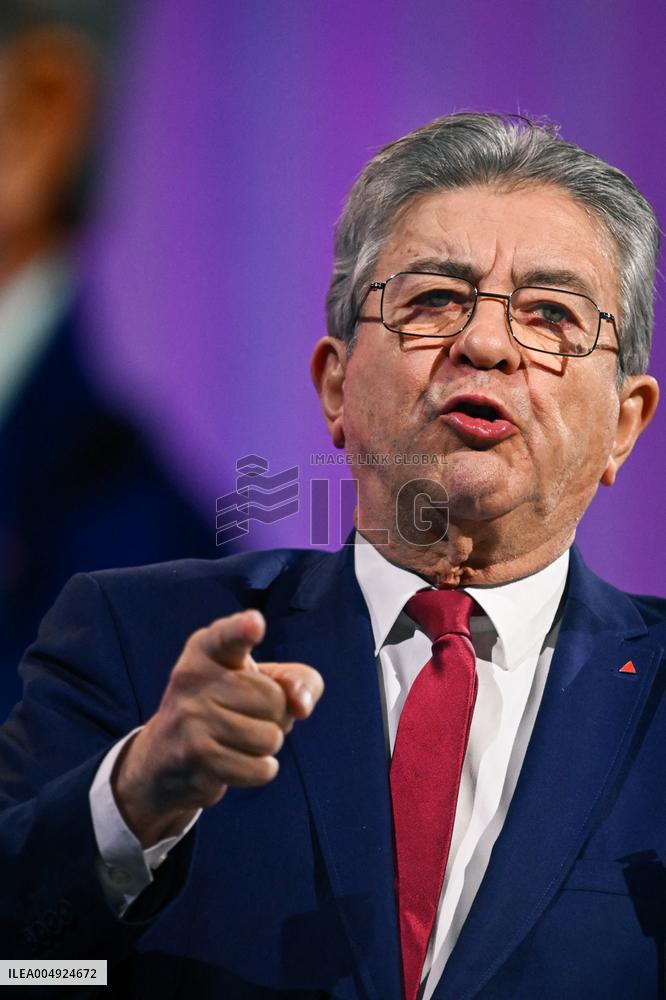 Jean-Luc Melenchon speech at Municipal conventions of LFI in Paris FA