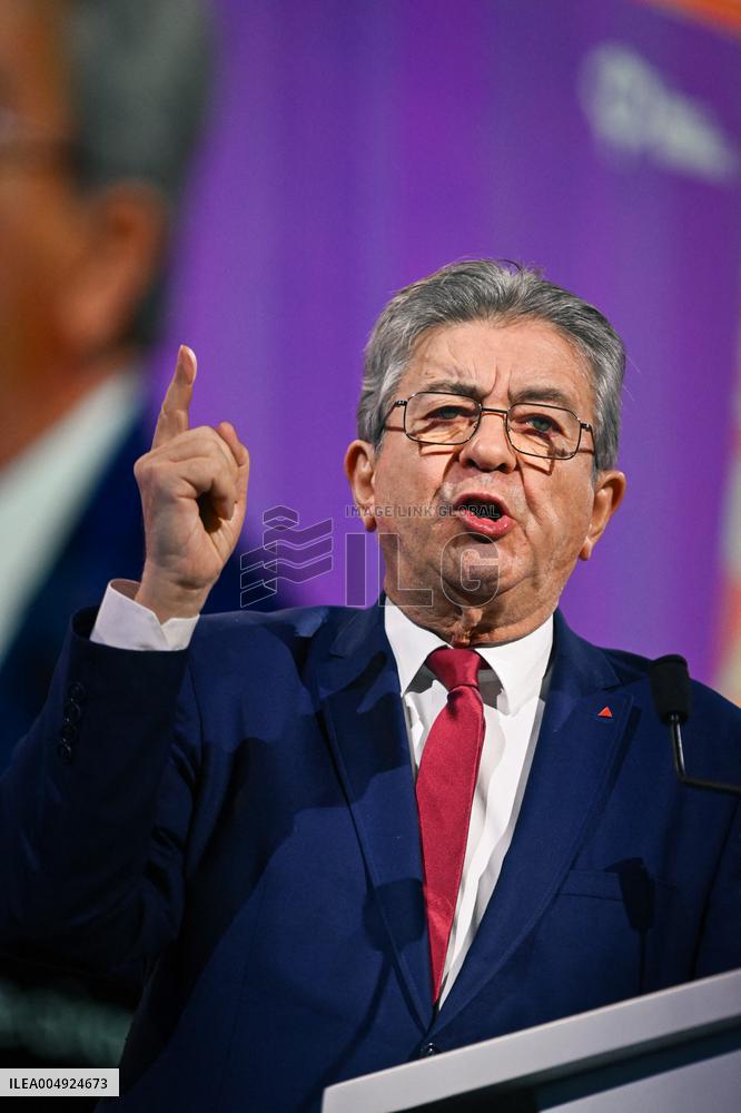 Jean-Luc Melenchon speech at Municipal conventions of LFI in Paris FA