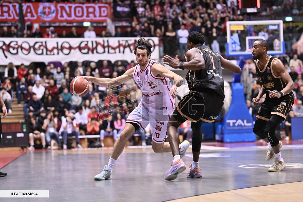 BASKET - Serie A - Pallacanestro Trieste vs EA7 Emporio Armani Milano