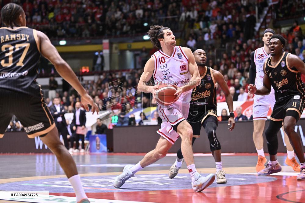 BASKET - Serie A - Pallacanestro Trieste vs EA7 Emporio Armani Milano