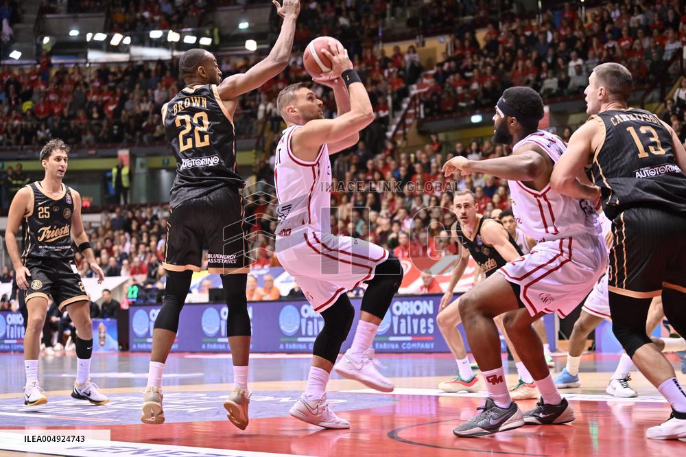 BASKET - Serie A - Pallacanestro Trieste vs EA7 Emporio Armani Milano