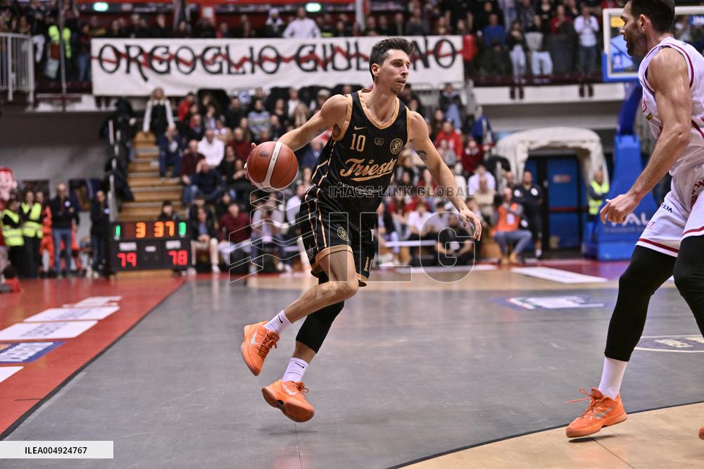 BASKET - Serie A - Pallacanestro Trieste vs EA7 Emporio Armani Milano