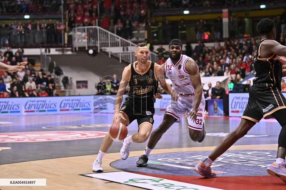 BASKET - Serie A - Pallacanestro Trieste vs EA7 Emporio Armani Milano