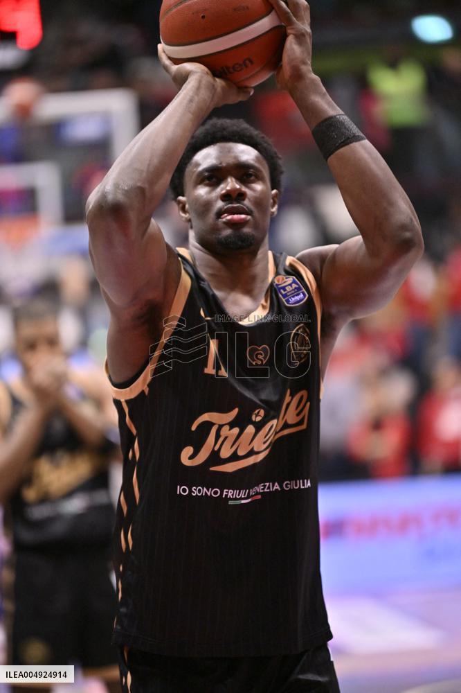 BASKET - Serie A - Pallacanestro Trieste vs EA7 Emporio Armani Milano