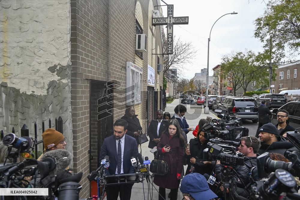 Mayor-elect Mamdani Attends Sunday Mass in Bronx, NYC