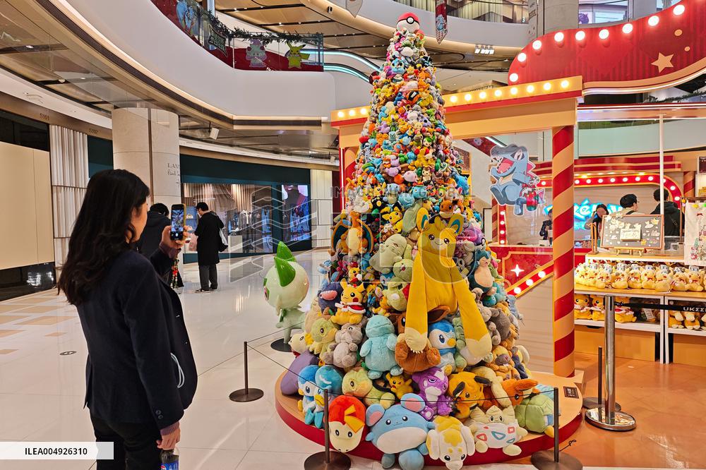 Pokemon-themed Christmas Event in Shanghai