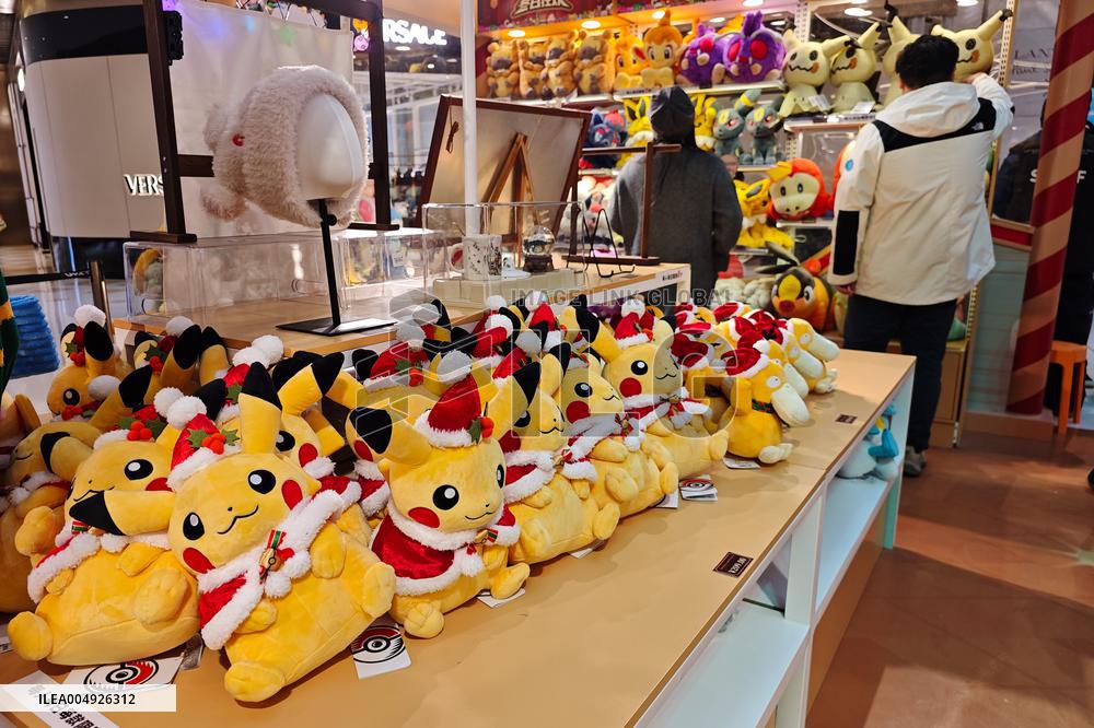 Pokemon-themed Christmas Event in Shanghai