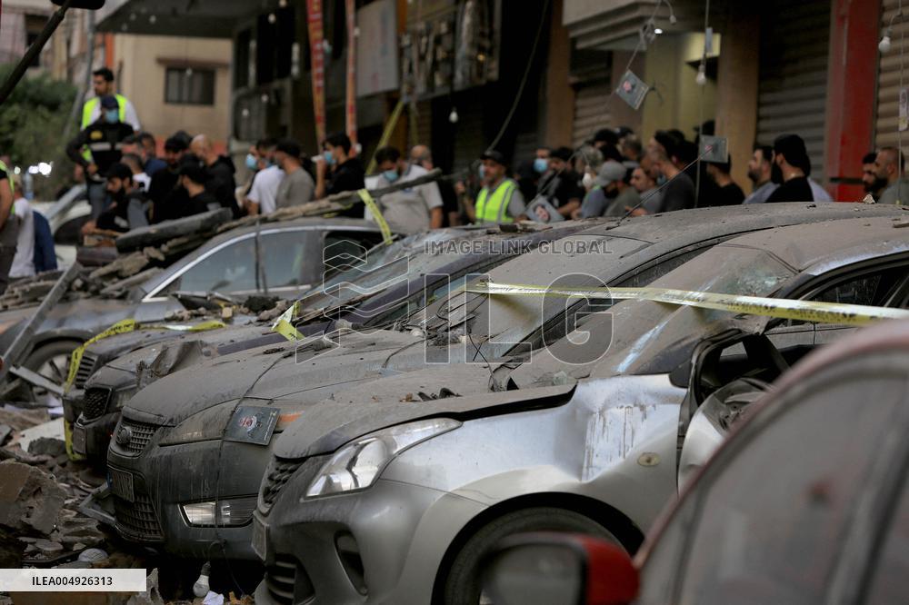 Israeli Airstrike Aftermath - Beirut