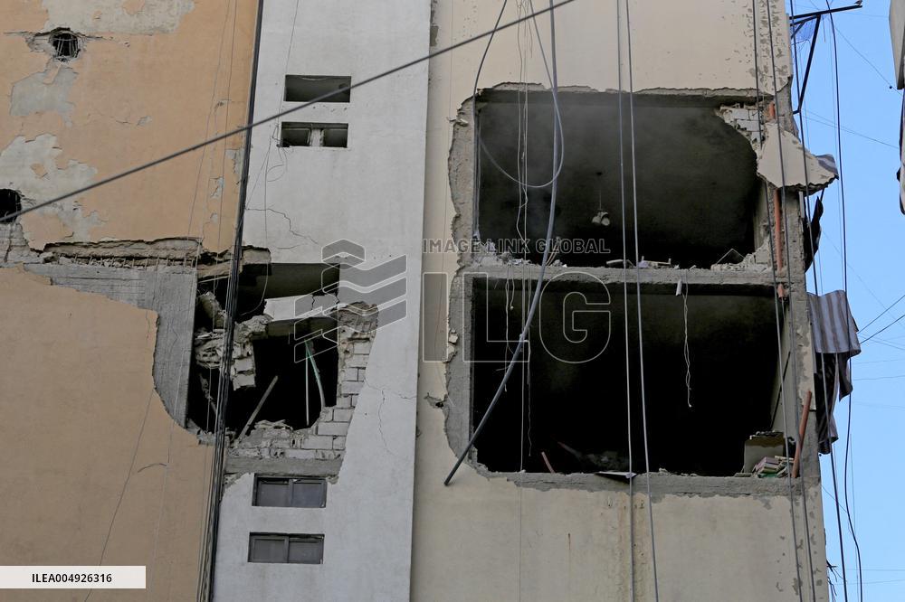 Israeli Airstrike Aftermath - Beirut