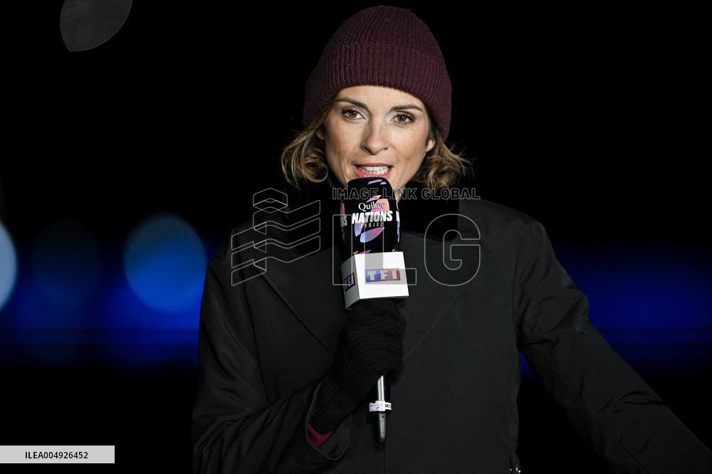 Isabelle Ithurburu At France VS Australia - Paris