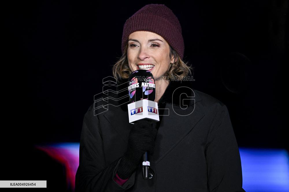 Isabelle Ithurburu At France VS Australia - Paris