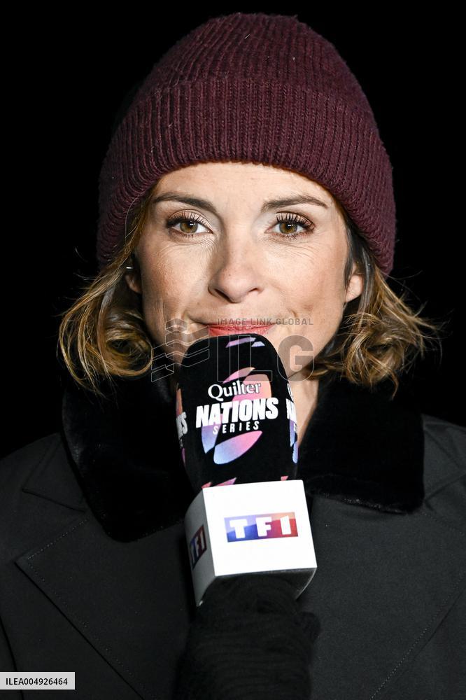 Isabelle Ithurburu At France VS Australia - Paris