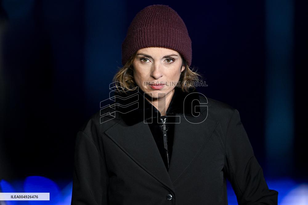 Isabelle Ithurburu At France VS Australia - Paris