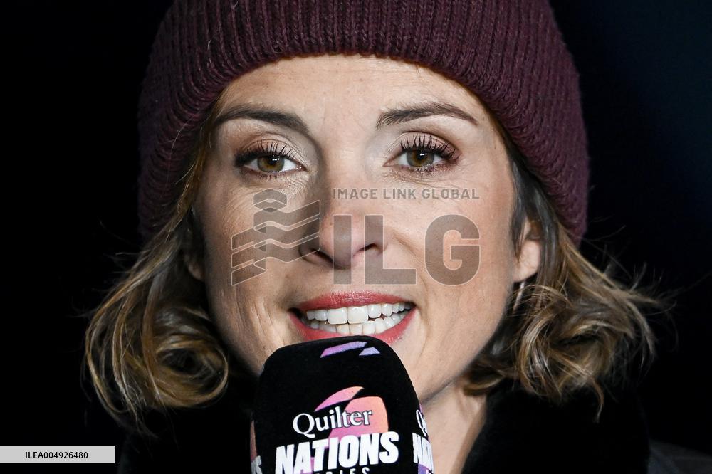 Isabelle Ithurburu At France VS Australia - Paris