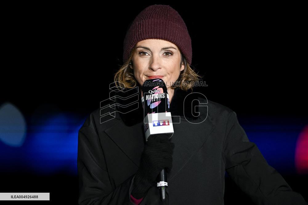 Isabelle Ithurburu At France VS Australia - Paris