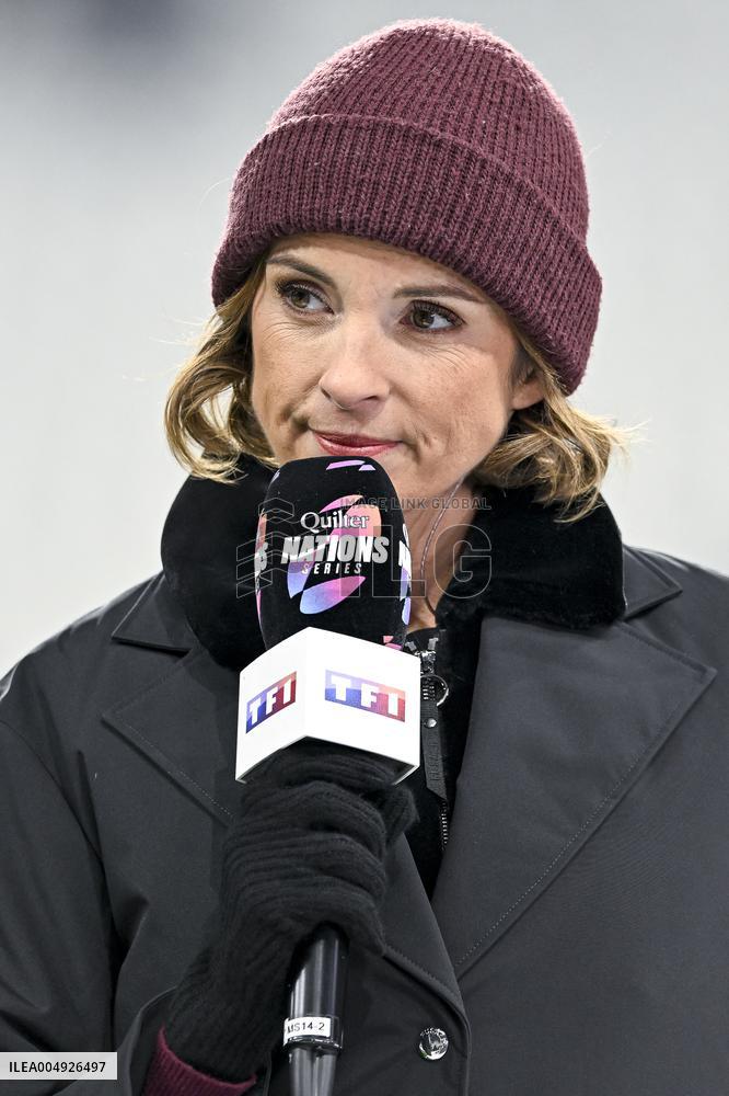 Isabelle Ithurburu At France VS Australia - Paris
