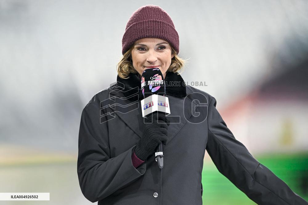 Isabelle Ithurburu At France VS Australia - Paris