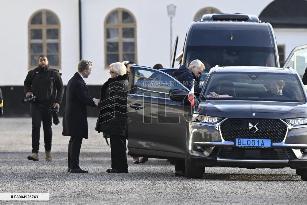 FRANCE DEFENSE MINISTER VISIT SWEDEN