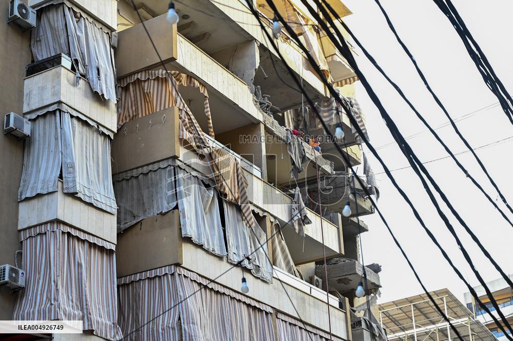 Israel Strikes Beirut Targets Hezbollah Official - Lebanon