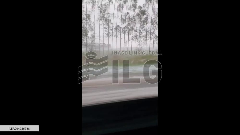 Brazil: Severe Hailstorm Batters Botucatu Region