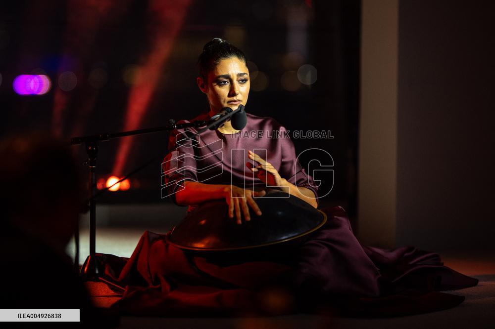 Golshifteh Farahani Musical Performance at Franca Fund Gala - Doha