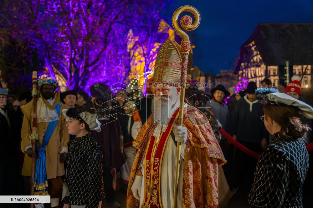 Saint Nicholas in Alsace - France